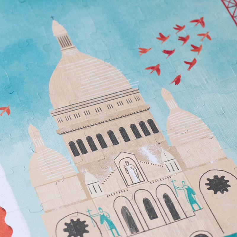 <p>Puzzle de la ciudad de Paris</p>